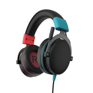 onn Xbox Wired Video Game Headset with 3.5mm Connector, Flip-to-Mute Mic, Coolin